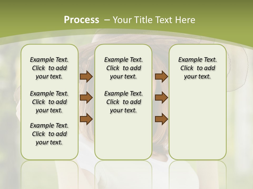 Portrait Hold Birch PowerPoint Template