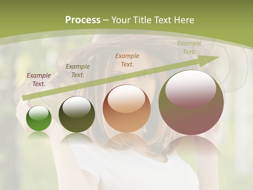 Portrait Hold Birch PowerPoint Template