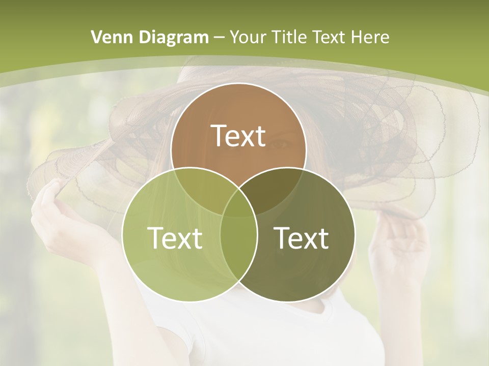 Portrait Hold Birch PowerPoint Template