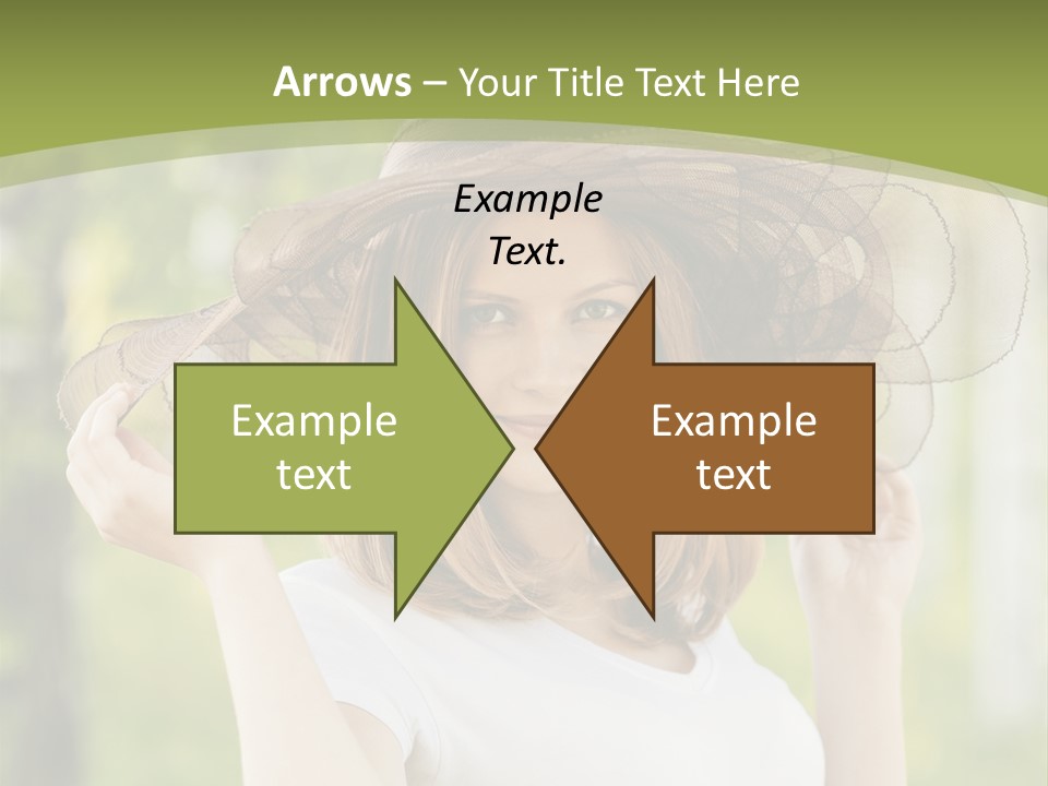 Portrait Hold Birch PowerPoint Template