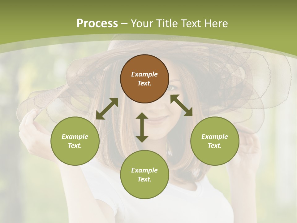 Portrait Hold Birch PowerPoint Template
