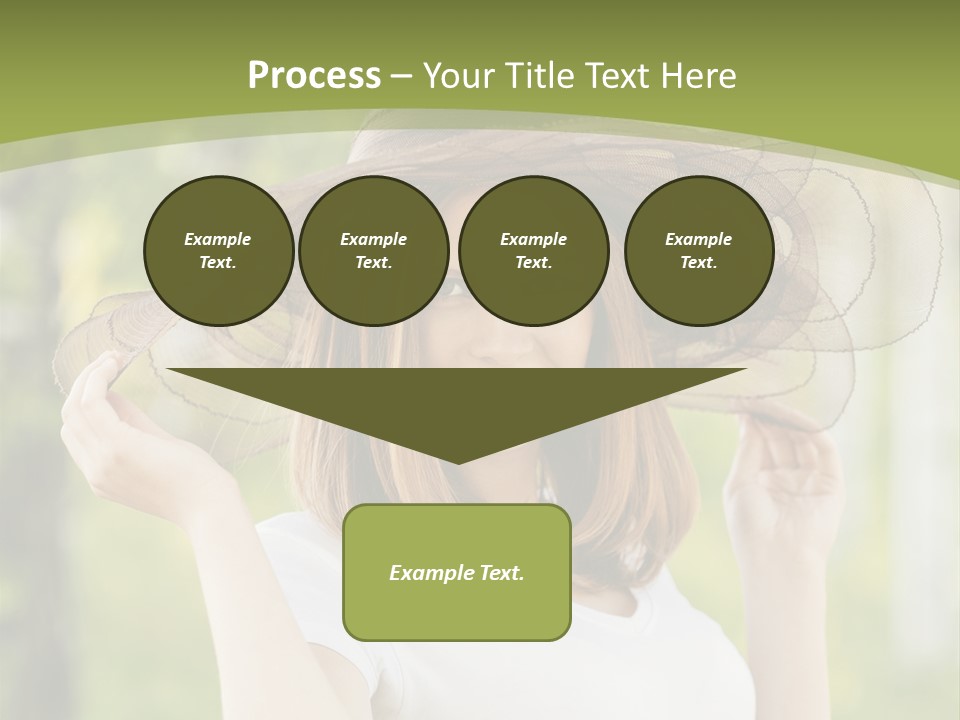 Portrait Hold Birch PowerPoint Template