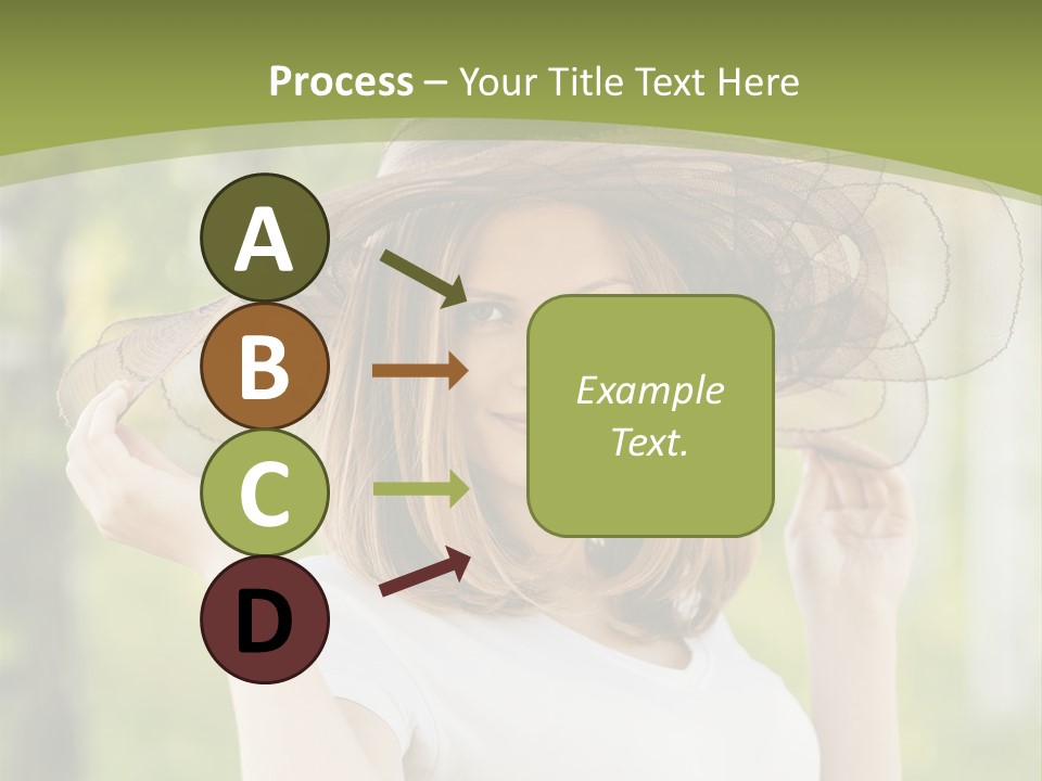 Portrait Hold Birch PowerPoint Template