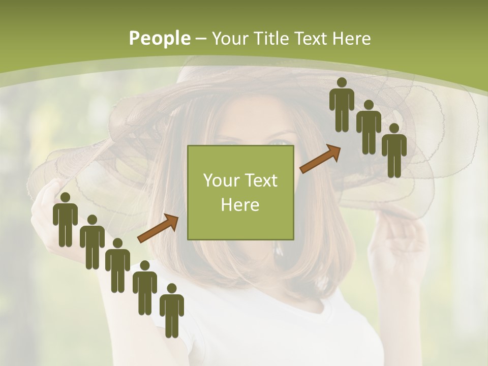 Portrait Hold Birch PowerPoint Template