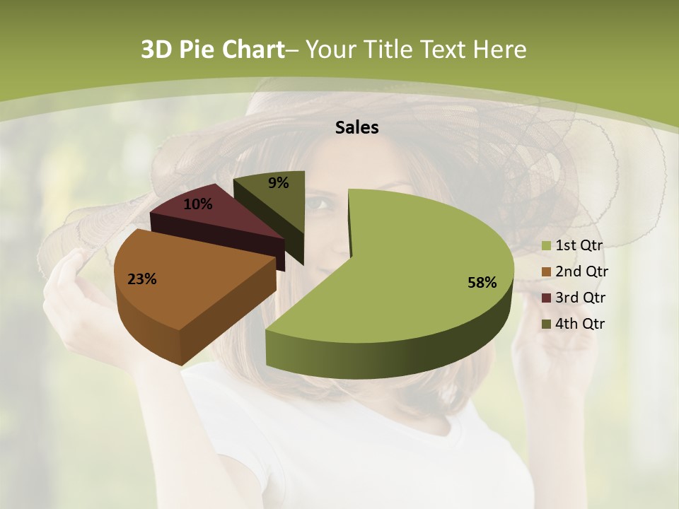 Portrait Hold Birch PowerPoint Template
