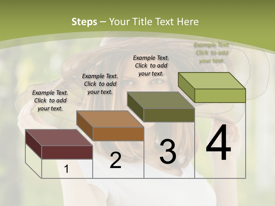 Portrait Hold Birch PowerPoint Template
