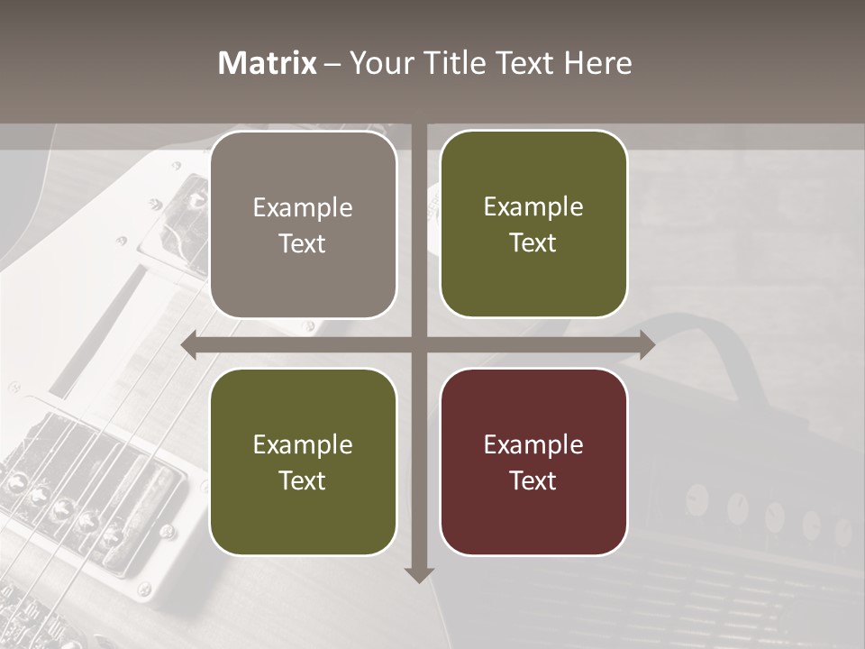 Electric Music Entertainment PowerPoint Template