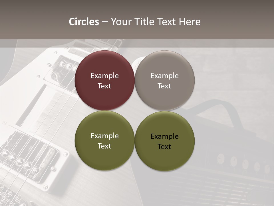 Electric Music Entertainment PowerPoint Template