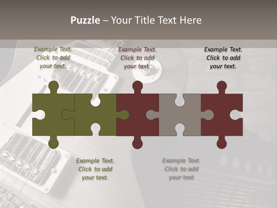 Electric Music Entertainment PowerPoint Template