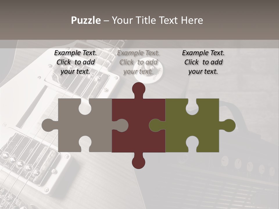 Electric Music Entertainment PowerPoint Template