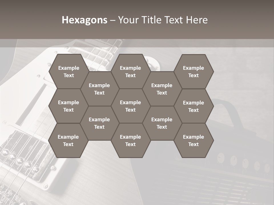 Electric Music Entertainment PowerPoint Template