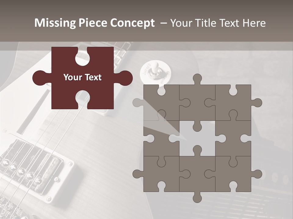 Electric Music Entertainment PowerPoint Template