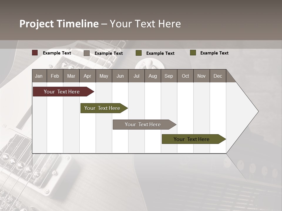 Electric Music Entertainment PowerPoint Template