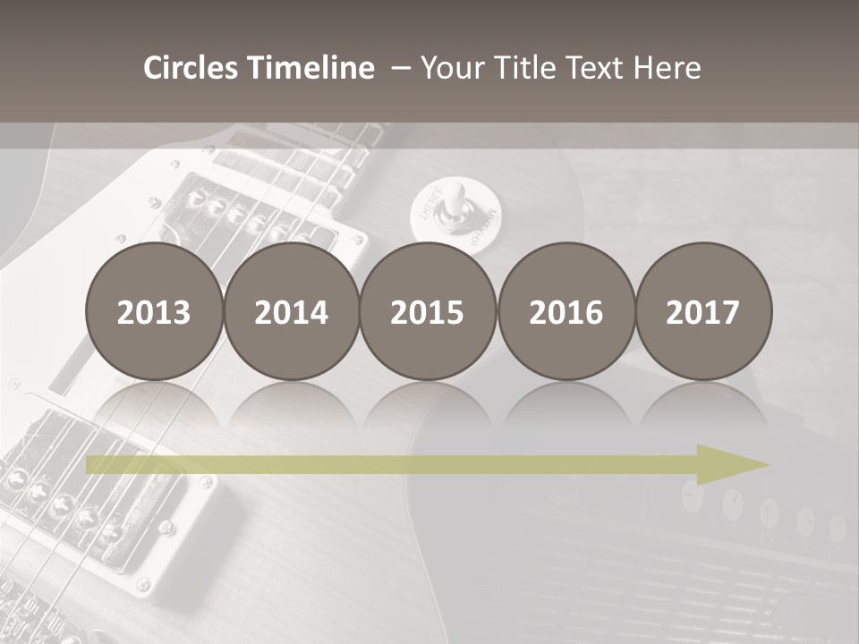 Electric Music Entertainment PowerPoint Template