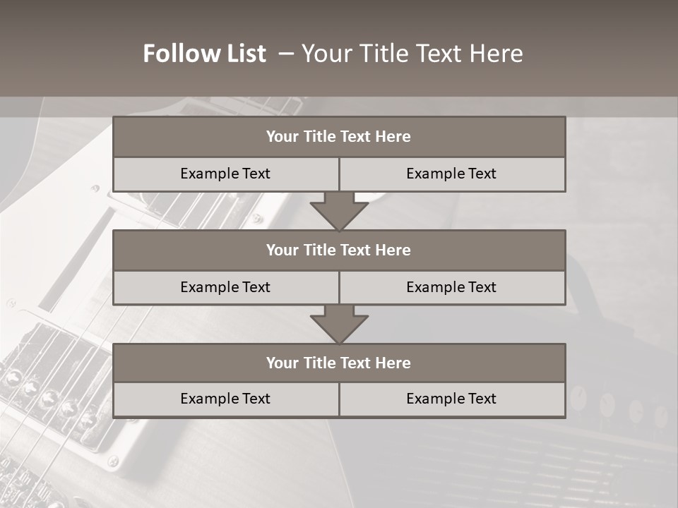 Electric Music Entertainment PowerPoint Template