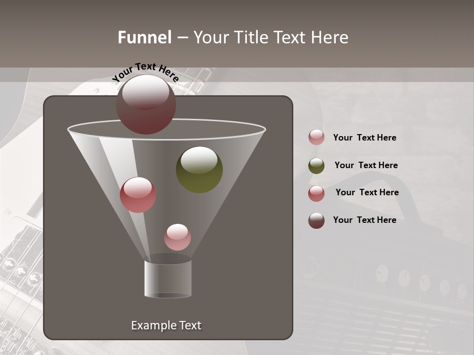 Electric Music Entertainment PowerPoint Template
