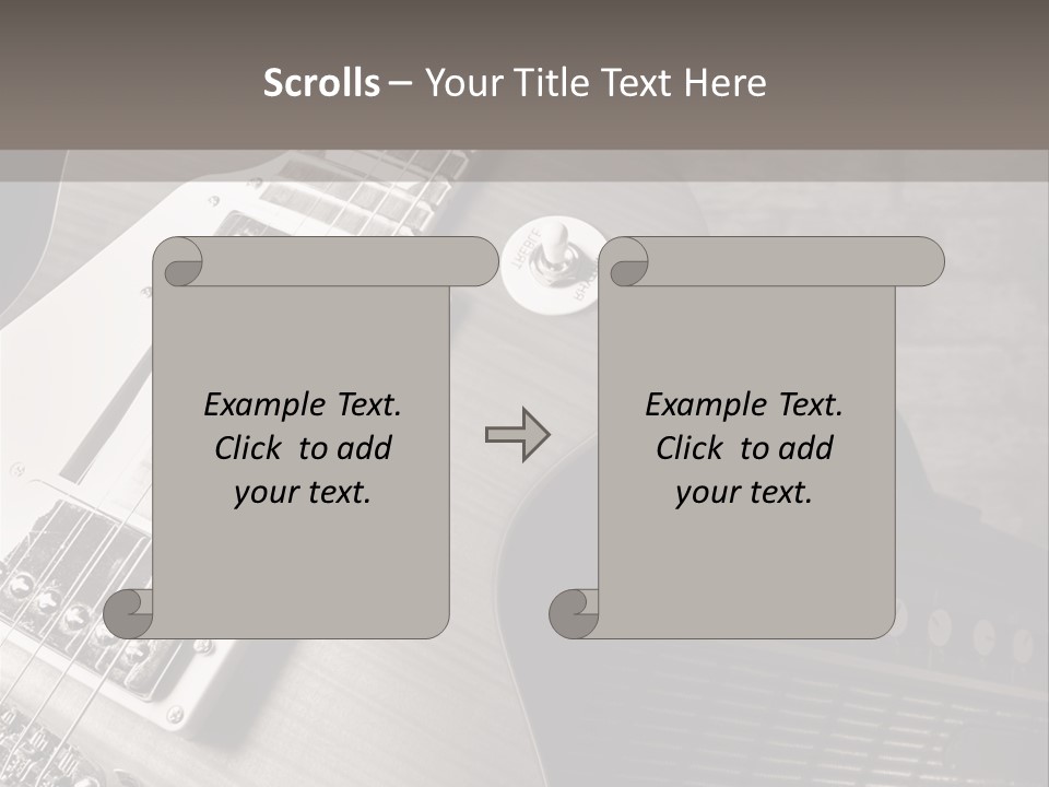 Electric Music Entertainment PowerPoint Template