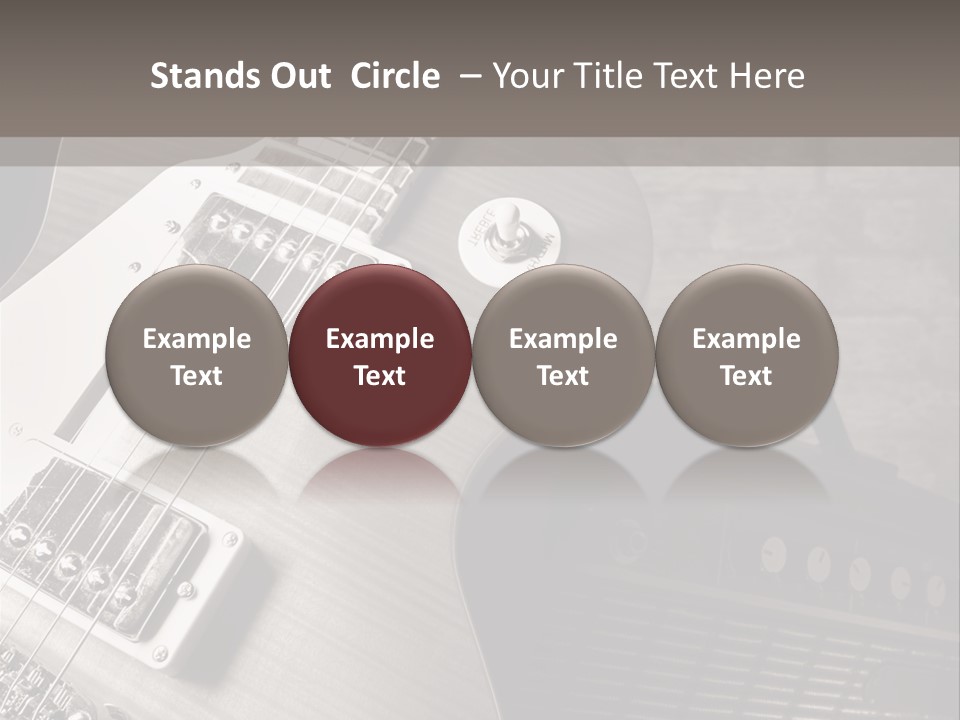 Electric Music Entertainment PowerPoint Template