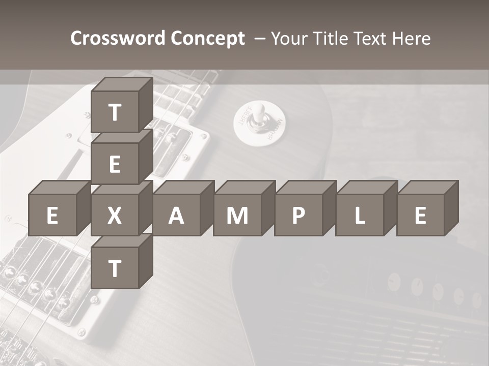 Electric Music Entertainment PowerPoint Template
