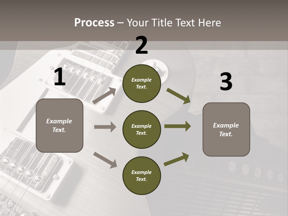 Electric Music Entertainment PowerPoint Template