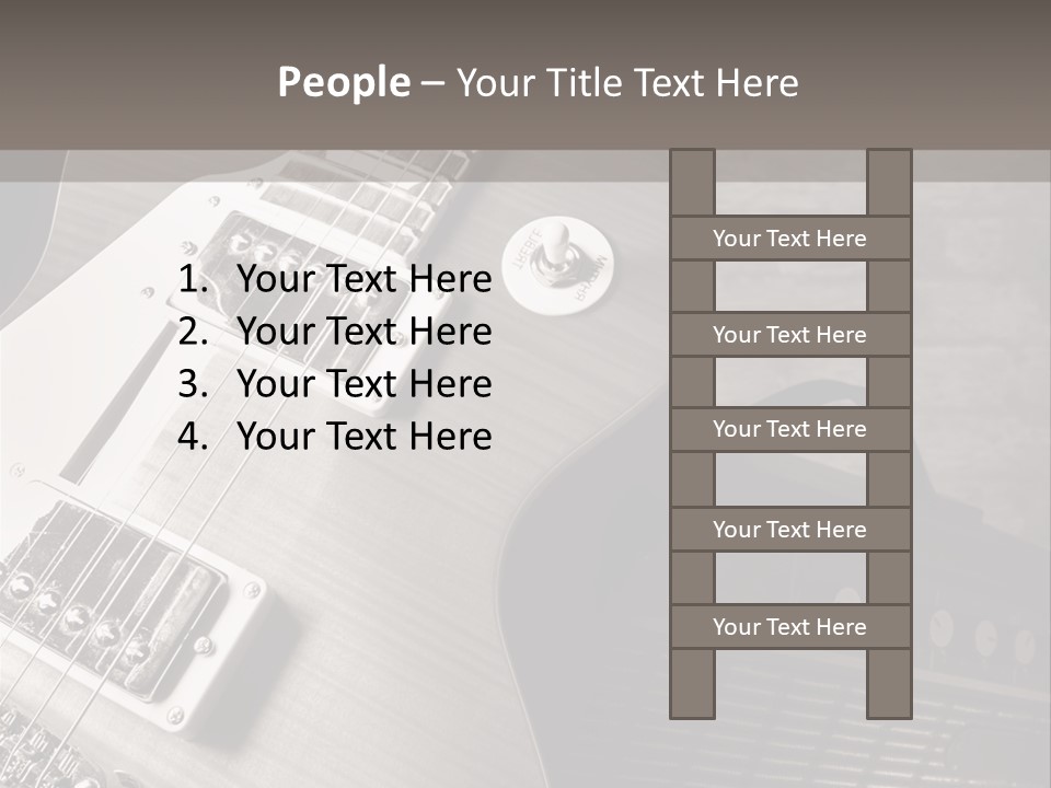 Electric Music Entertainment PowerPoint Template