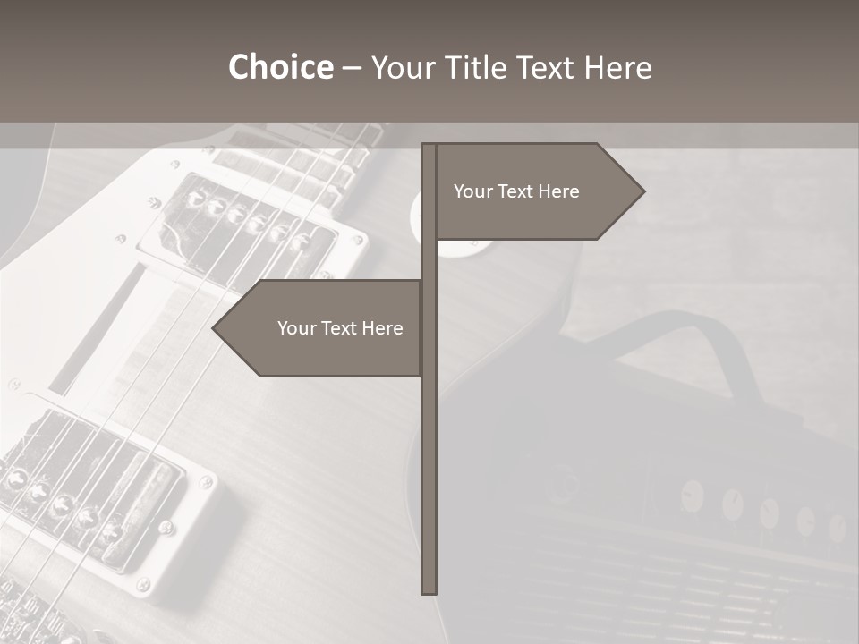 Electric Music Entertainment PowerPoint Template