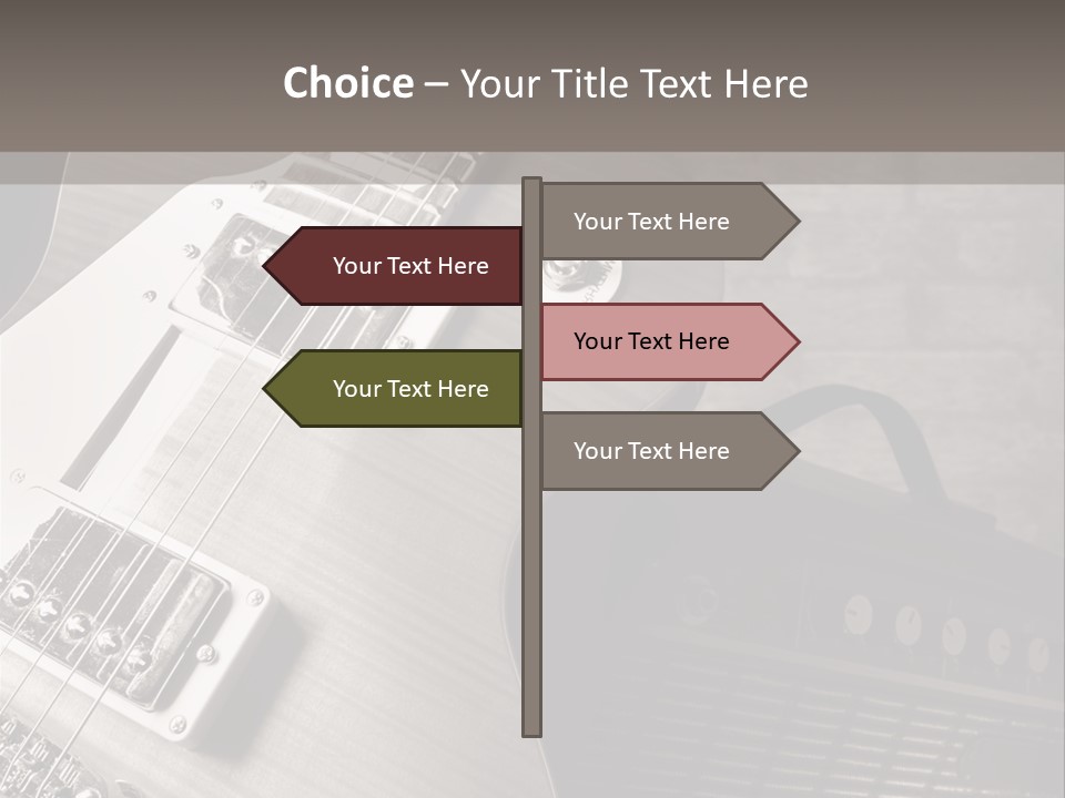 Electric Music Entertainment PowerPoint Template