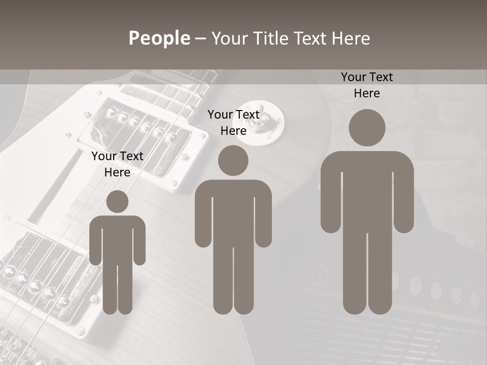 Electric Music Entertainment PowerPoint Template