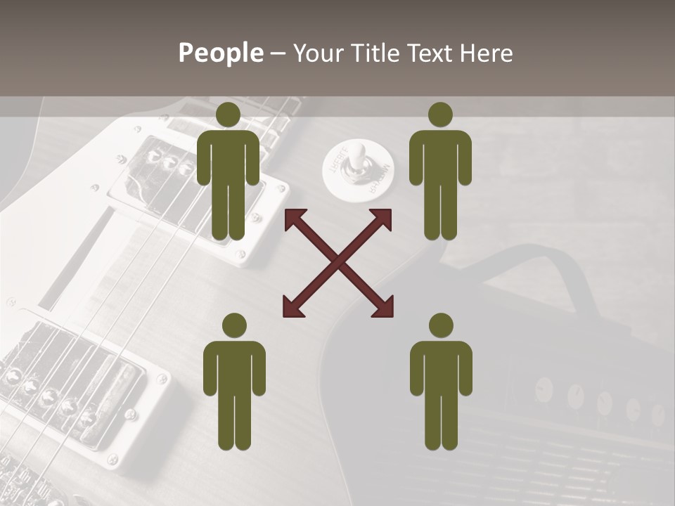 Electric Music Entertainment PowerPoint Template