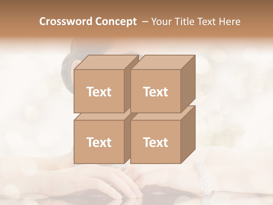 Women Necklace Bracelet PowerPoint Template