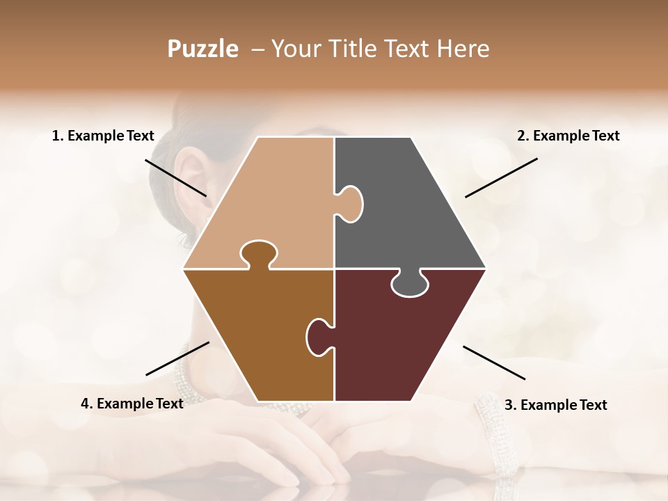 Women Necklace Bracelet PowerPoint Template