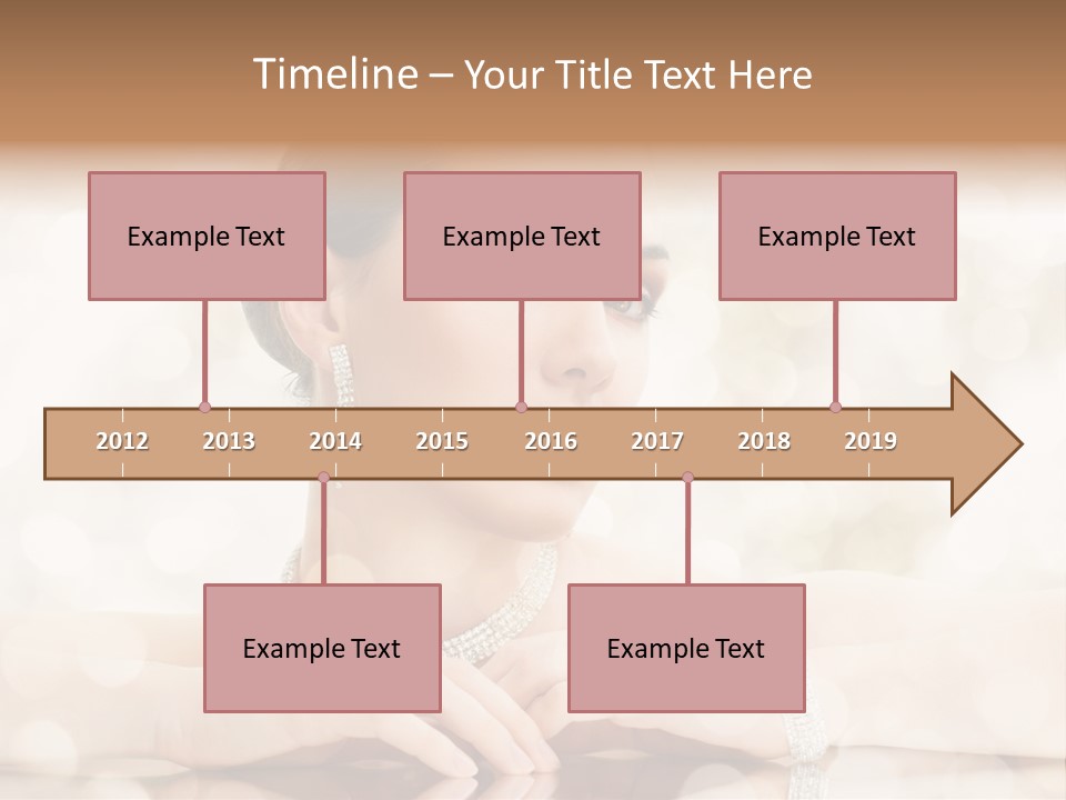 Women Necklace Bracelet PowerPoint Template