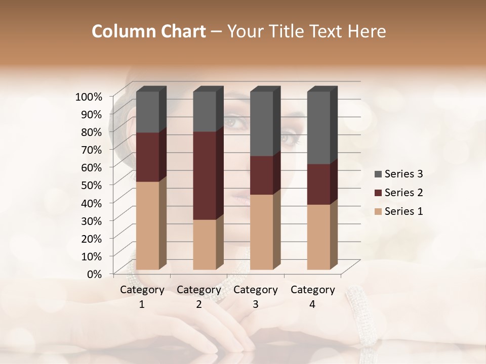 Women Necklace Bracelet PowerPoint Template