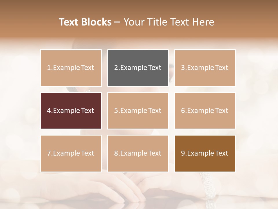 Women Necklace Bracelet PowerPoint Template