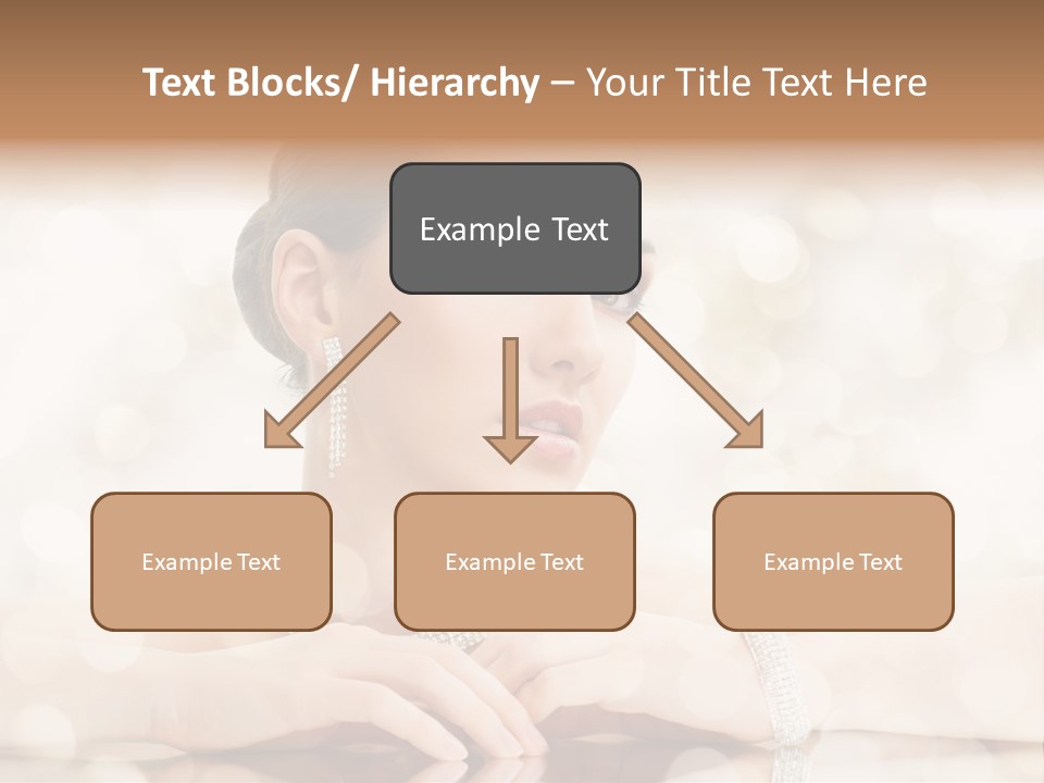 Women Necklace Bracelet PowerPoint Template