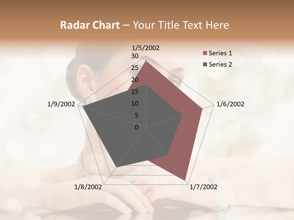 Women Necklace Bracelet PowerPoint Template