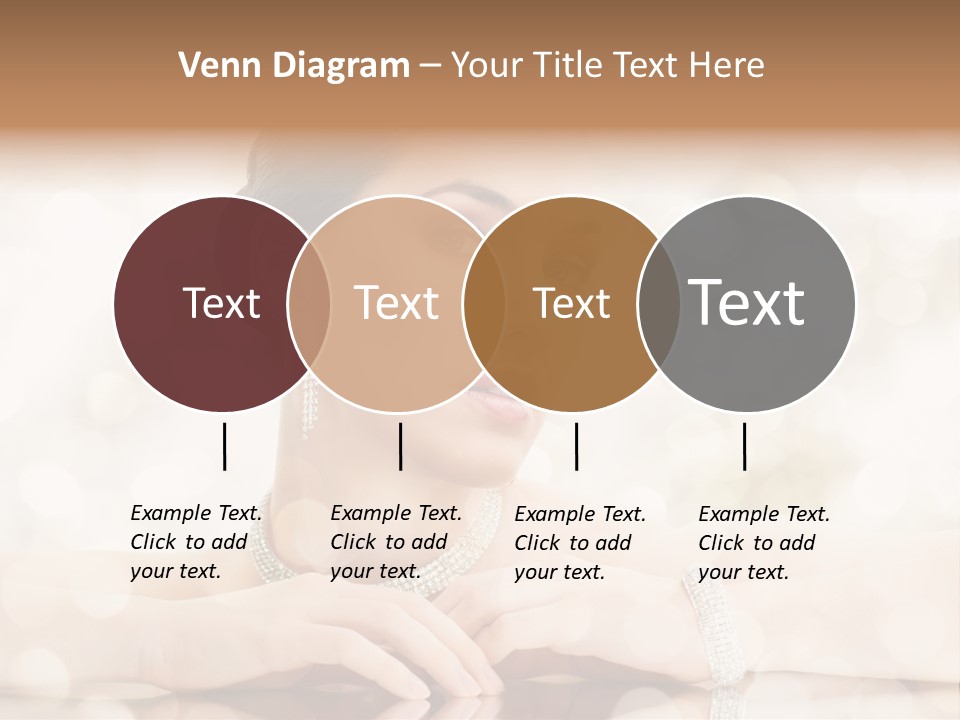 Women Necklace Bracelet PowerPoint Template