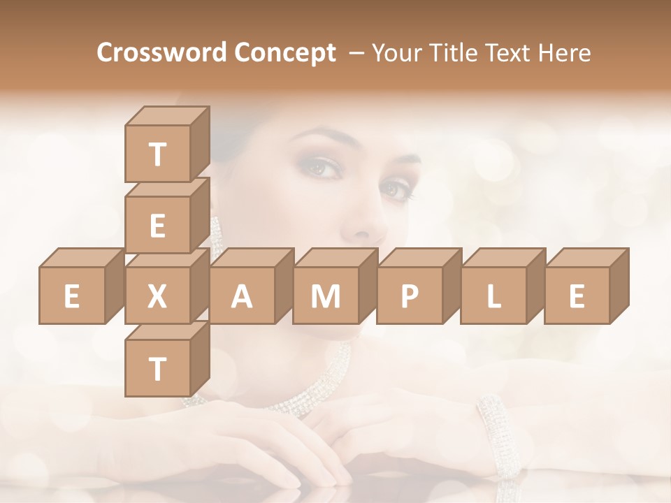 Women Necklace Bracelet PowerPoint Template