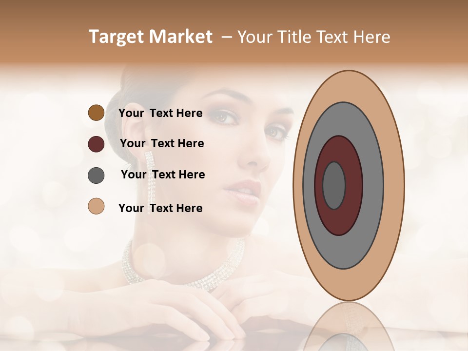 Women Necklace Bracelet PowerPoint Template