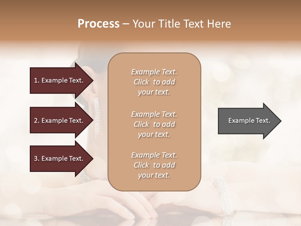 Women Necklace Bracelet PowerPoint Template