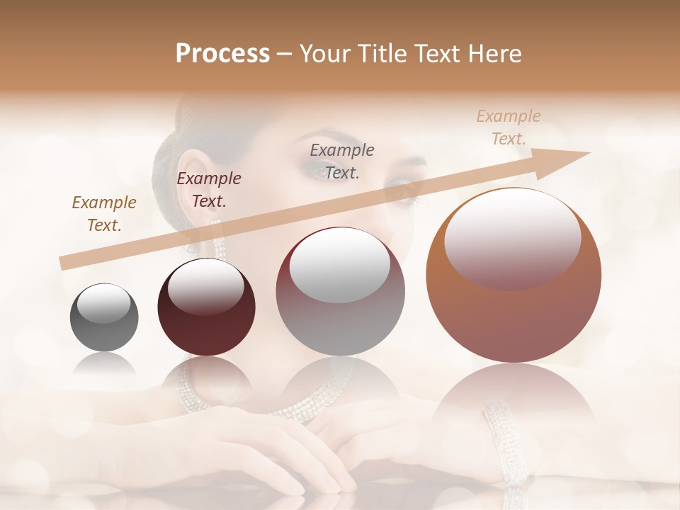 Women Necklace Bracelet PowerPoint Template