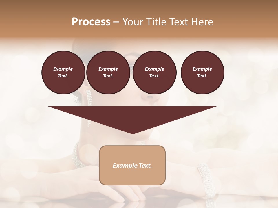 Women Necklace Bracelet PowerPoint Template