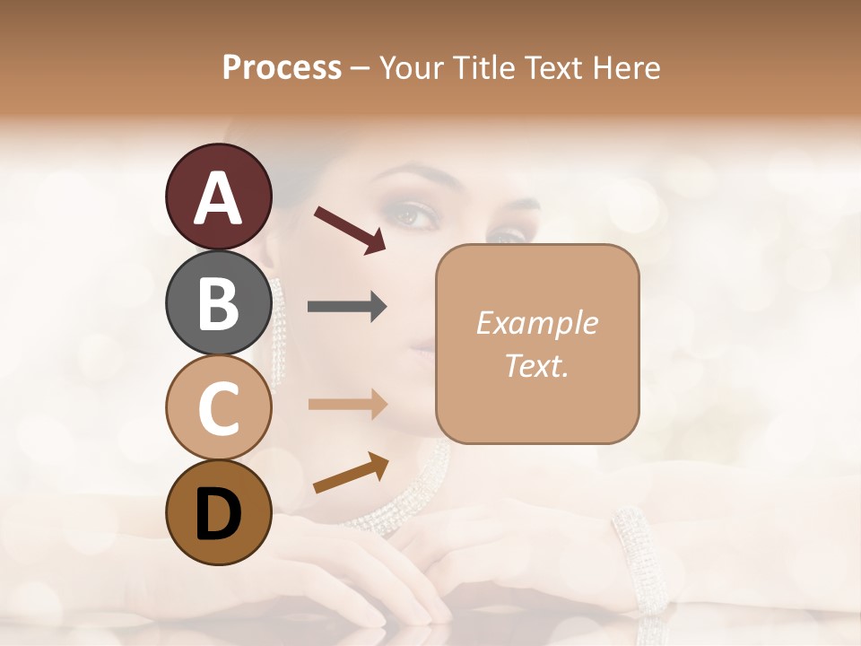 Women Necklace Bracelet PowerPoint Template