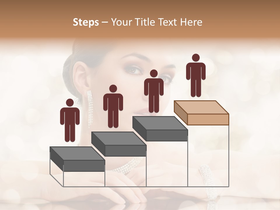 Women Necklace Bracelet PowerPoint Template