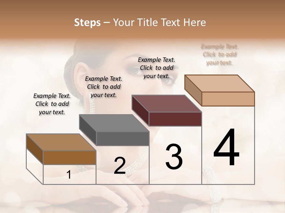 Women Necklace Bracelet PowerPoint Template