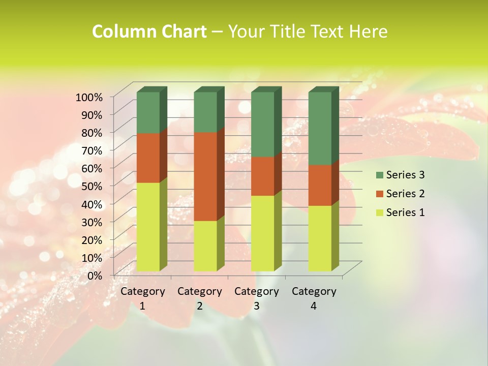 Flora Blooms Daisies PowerPoint Template