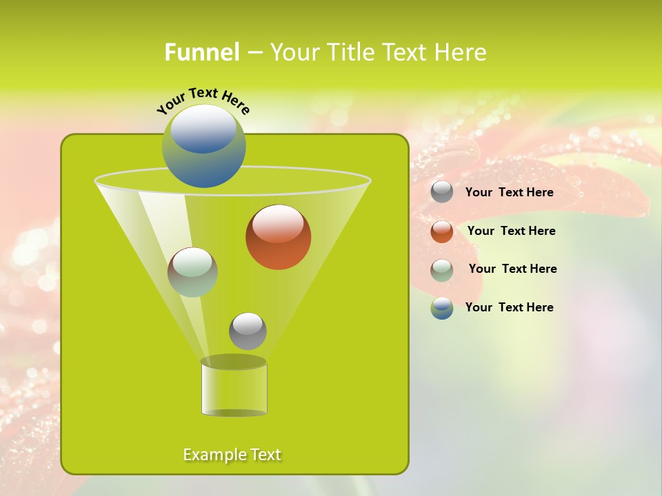 Flora Blooms Daisies PowerPoint Template