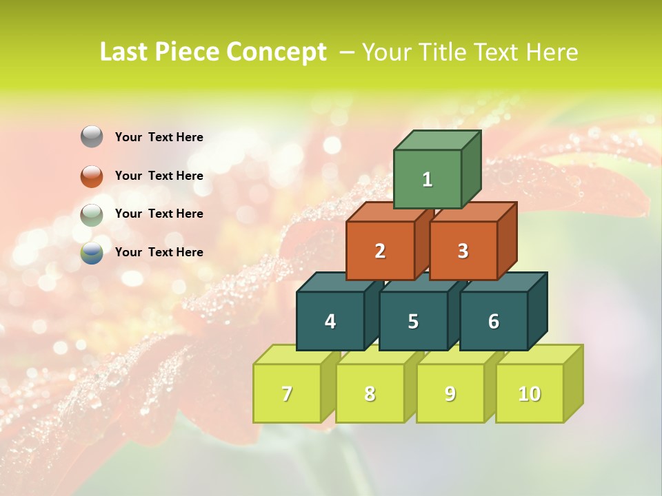 Flora Blooms Daisies PowerPoint Template