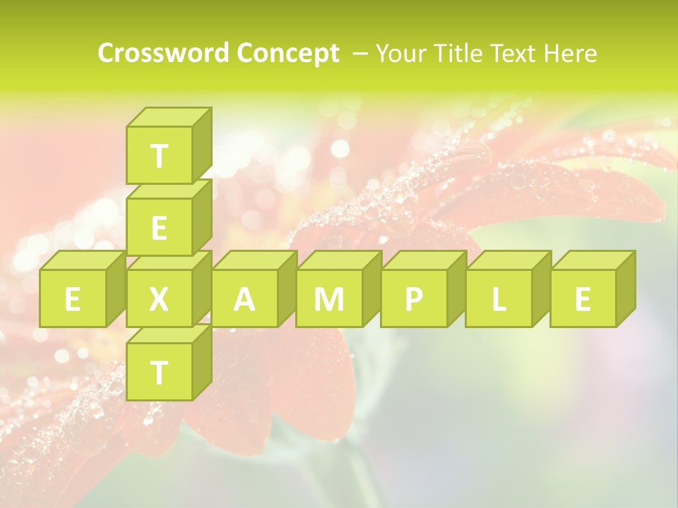 Flora Blooms Daisies PowerPoint Template