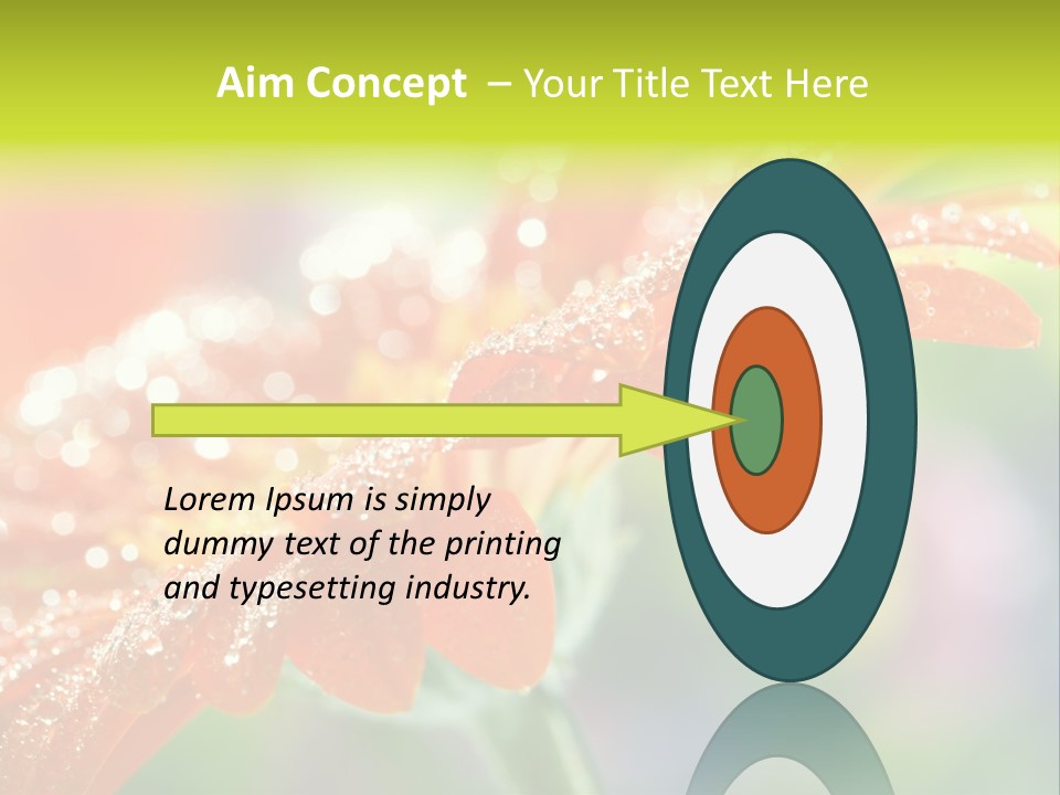 Flora Blooms Daisies PowerPoint Template